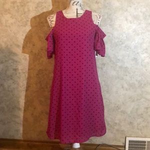 City Streets Cold-Shoulder Dress